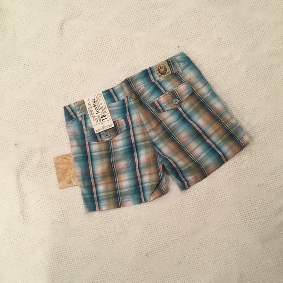 FREESTYLE BRAND PLAID SHORTS - Picture 6 of 11
